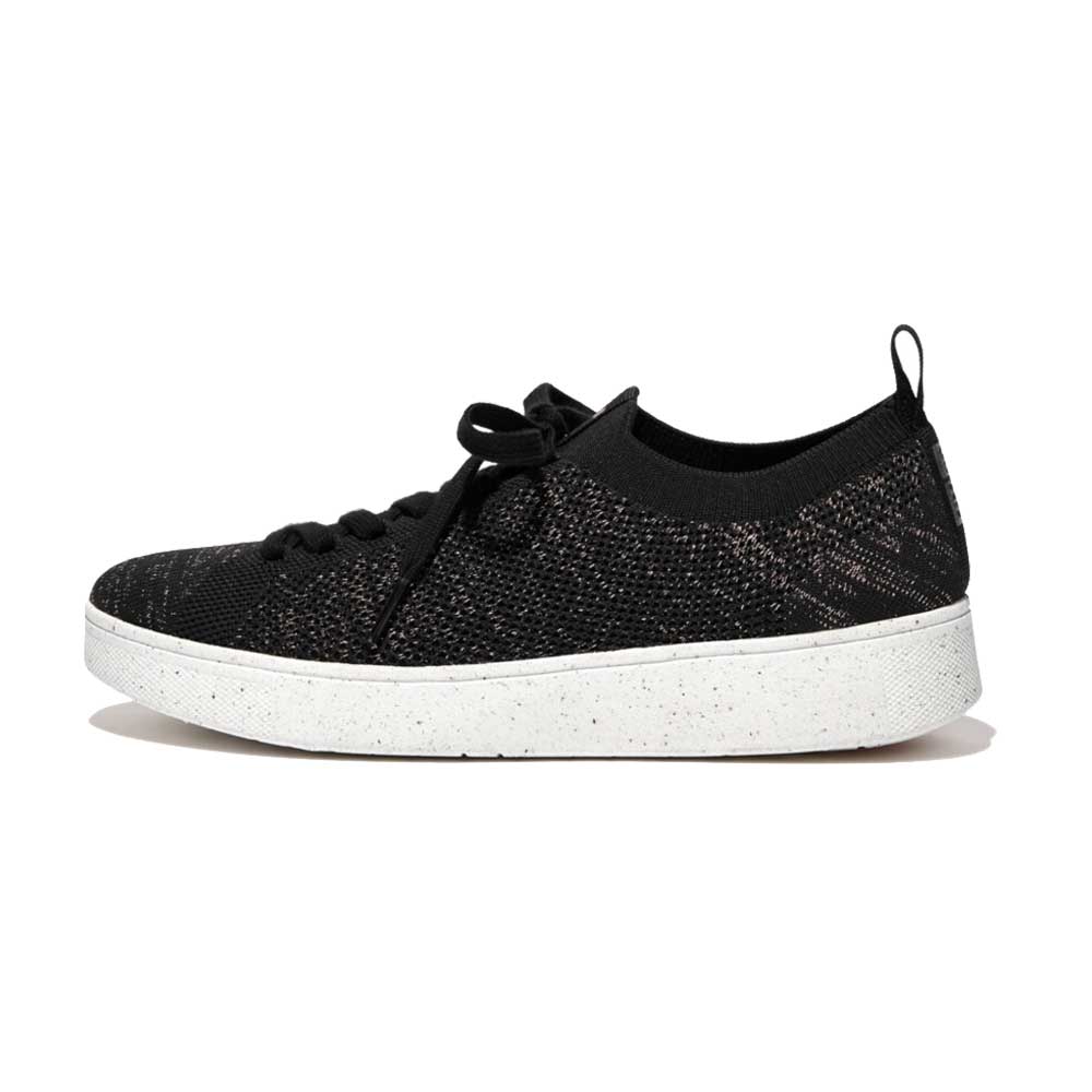FitFlop Vitamin Ffx Knit Sports Sneakers - Black | very.co.uk